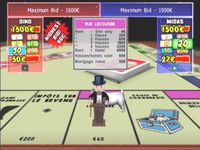 une photo d'Ã©cran de Monopoly Party sur Nintendo Gamecube